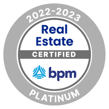 Real estate platinum badge